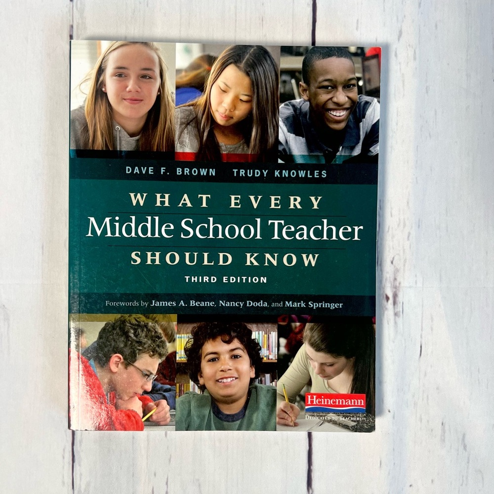 What Every Middle School Teacher Should Know Textbook